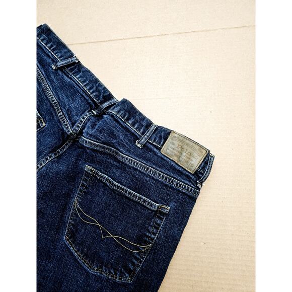 Polo Ralph Lauren The Hampton Relaxed Straight Jeans Mens 46x30 Blue - Picture 7 of 11